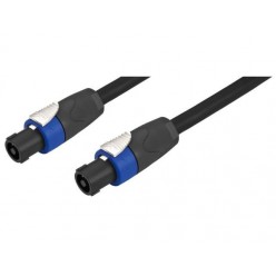 Monacor MSC-220/SW Kabel głośnikowy, 20m, 4-pinowe wtyki NEUTRIK SPEAKON